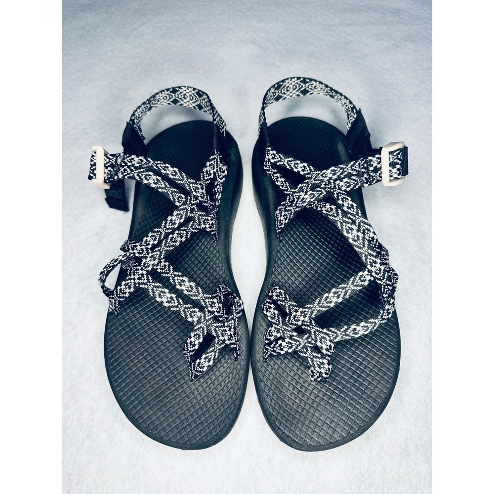 Chaco Womens Zong X Ecotread Sandal Size 11 Black‎ Slide Travel Shoe Adjustable